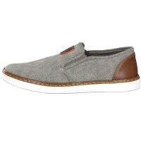 Rieker Herren Slipper grau