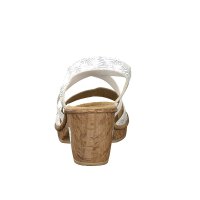 Rieker Damen Sandalette wei&szlig;