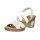 Rieker Damen Sandalette wei&szlig;