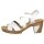 Rieker Damen Sandalette wei&szlig;