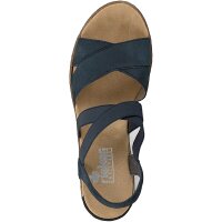 Rieker Damen Sandalette blau