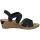 Rieker Damen Sandalette blau