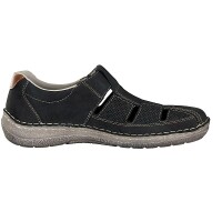Rieker Herren Slipper blau