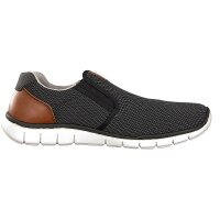 Rieker Herren Slipper schwarz
