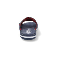 Rieker Herren Pantolette blau