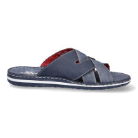 Rieker Herren Pantolette blau
