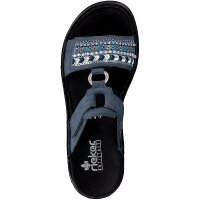 Rieker Damen Pantolette blau