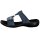 Rieker Damen Pantolette blau