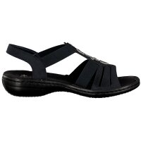 Rieker Damen Sandale blau