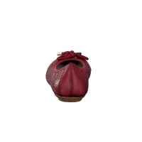 Rieker Damen Ballerina rot