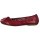 Rieker Damen Ballerina rot