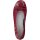 Rieker Damen Ballerina rot