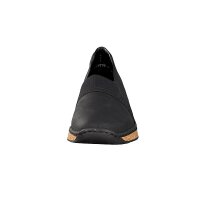 Rieker Damen Slipper schwarz