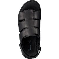 Rieker Herren Sandale schwarz