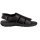 Rieker Herren Sandale schwarz