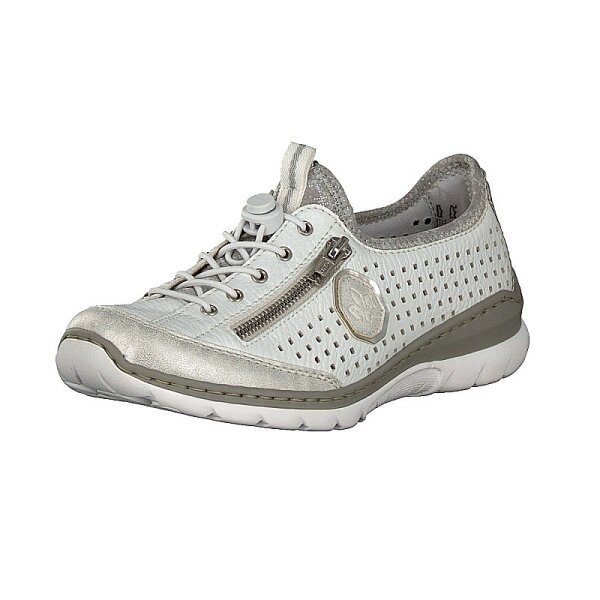Rieker Damen Sneaker wei&szlig;