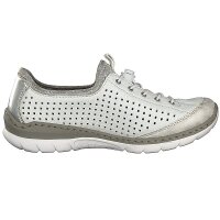 Rieker Damen Sneaker wei&szlig;
