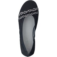 Rieker Damen Ballerina blau