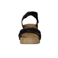 Rieker Damen Sandalette schwarz