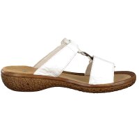 Rieker Damen Pantolette wei&szlig;