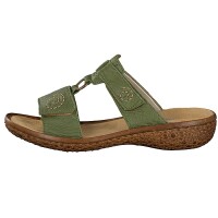 Rieker Damen Pantolette grün