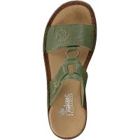 Rieker Damen Pantolette gr&uuml;n