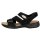 Rieker Damen Sandale schwarz