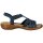 Rieker Damen Sandale blau