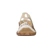 Rieker Damen Pantolette beige