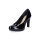 Tamaris Damen Pumps schwarz Lack