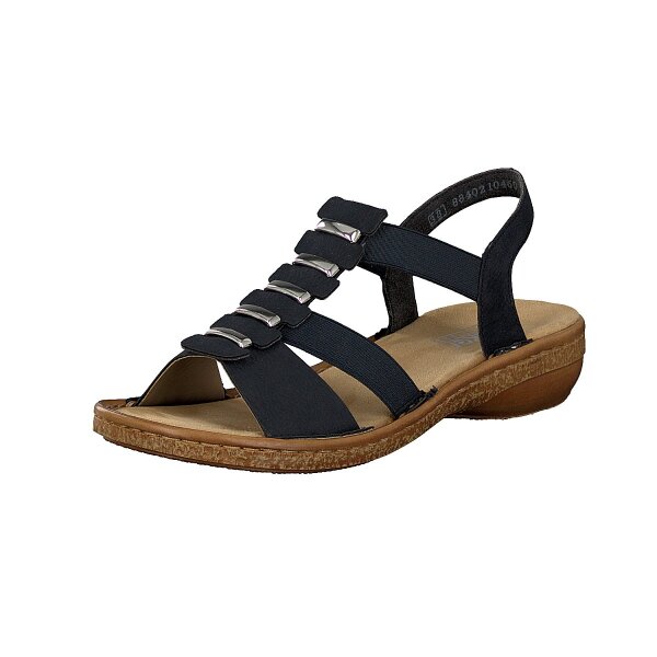 Rieker Damen Sandale blau