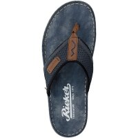 Rieker Herren Pantolette blau