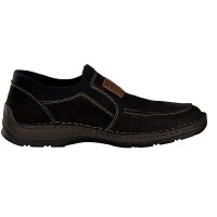 Rieker Herren Slipper schwarz