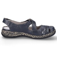 Rieker Damen Slipper blau