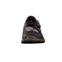 Rieker Damen Slipper blau