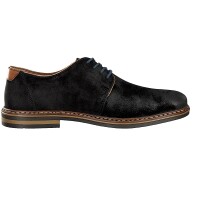 Rieker Herren Schn&uuml;rschuh schwarz