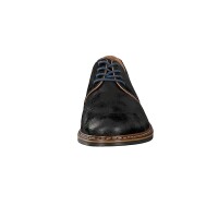 Rieker Herren Schn&uuml;rschuh schwarz
