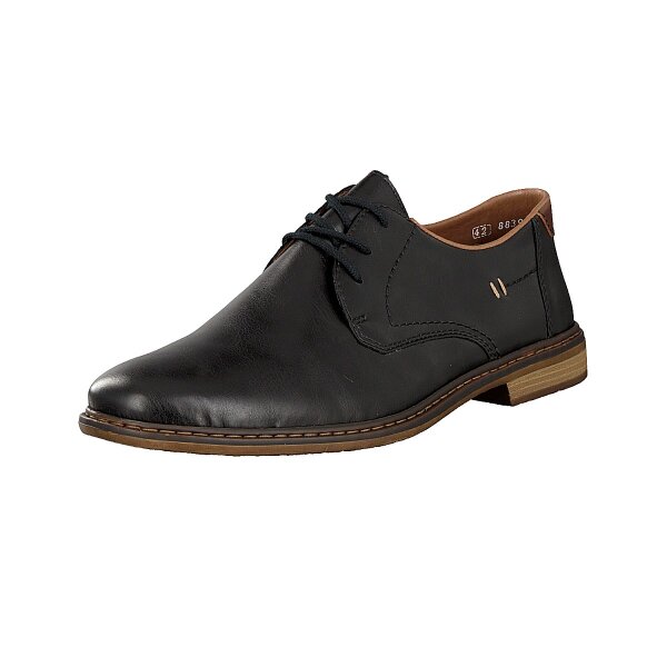Rieker Herren Schn&uuml;rschuh schwarz