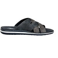 Rieker Herren Pantolette blau