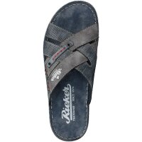 Rieker Herren Pantolette blau