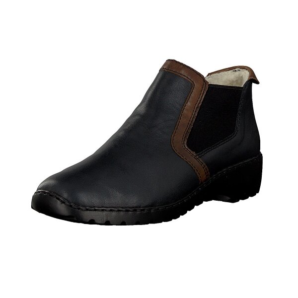 Rieker Damen Boot blau