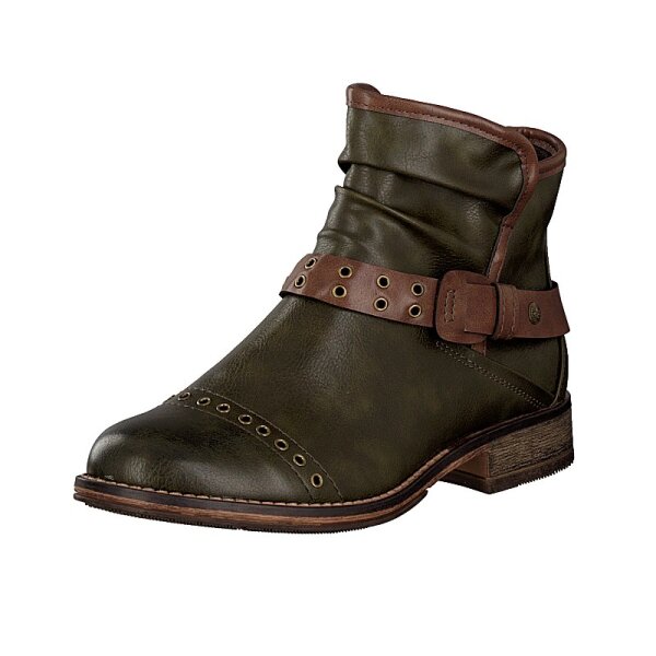 Rieker Damen Boot gr&uuml;n