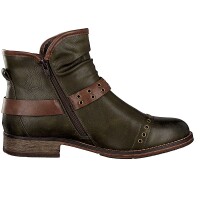 Rieker Damen Boot gr&uuml;n