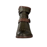 Rieker Damen Boot gr&uuml;n