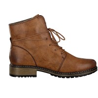 Rieker Damen Schn&uuml;rboot braun