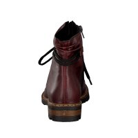 Rieker Damen Schn&uuml;rboot rot