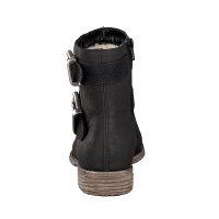 Rieker Damen Boot schwarz