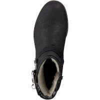 Rieker Damen Boot schwarz