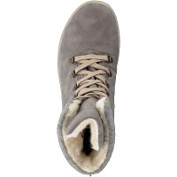 Rieker Damen Schn&uuml;rboot grau