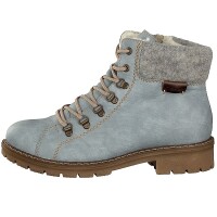 Rieker Damen Schnürboot blau
